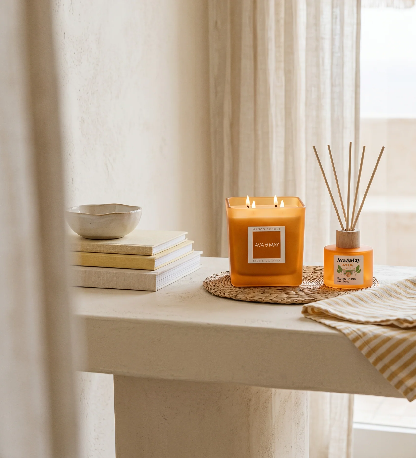 Mango Sorbet Home Fragrance Set - Image 3