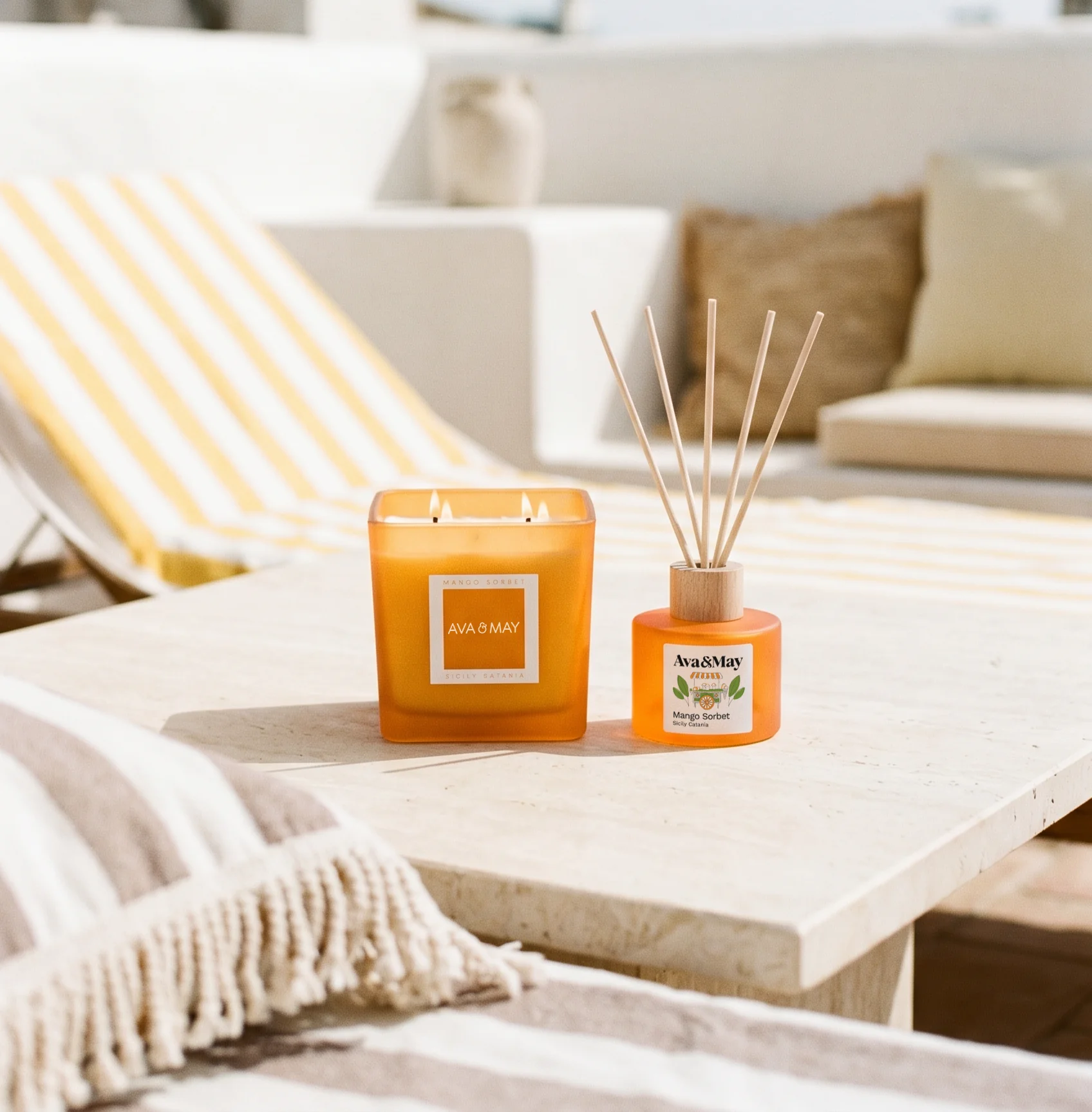 Mango Sorbet Home Fragrance Set - Image 6